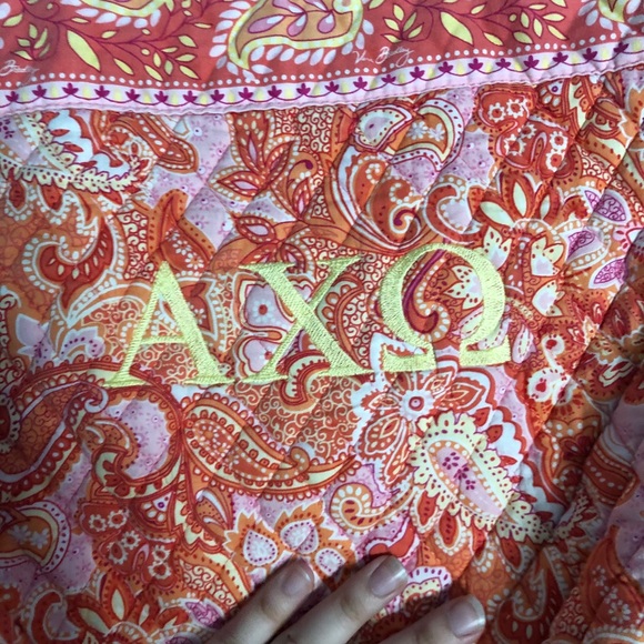 vera bradley alpha chi omega bag - Picture 2 of 4